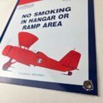 Vintage Skelly Gasoline Sign – Stearman Airplane Gas Service Pump Porcelain Sign - Image 14