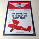 Vintage Skelly Gasoline Sign – Stearman Airplane Gas Service Pump Porcelain Sign - Image 15