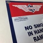 Vintage Skelly Gasoline Sign – Stearman Airplane Gas Service Pump Porcelain Sign - Image 5