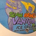 Vintage Slam Bang Ice Cream Porcelain Sign – Batman Gas Station Service Sign - Image 11