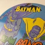 Vintage Slam Bang Ice Cream Porcelain Sign – Batman Gas Station Service Sign - Image 12