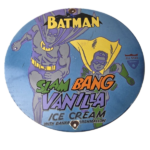 Vintage Slam Bang Ice Cream Porcelain Sign – Batman Gas Station Service Sign - Image 2