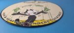 Vintage Smith Bros Sign – Felix the Cat Fish Meat Porcelain Gas Pump Sign - Image 11