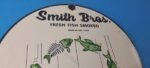 Vintage Smith Bros Sign – Felix the Cat Fish Meat Porcelain Gas Pump Sign - Image 5