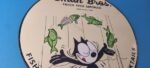 Vintage Smith Bros Sign – Felix the Cat Fish Meat Porcelain Gas Pump Sign - Image 6