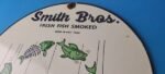 Vintage Smith Bros Sign – Felix the Cat Fish Meat Porcelain Gas Pump Sign - Image 8