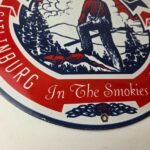 Vintage Smokey Mountains Sign – National Park Gas Pump Porcelain Sign - Image 11