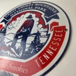 Vintage Smokey Mountains Sign – National Park Gas Pump Porcelain Sign - Image 13