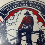 Vintage Smokey Mountains Sign – National Park Gas Pump Porcelain Sign - Image 3