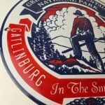 Vintage Smokey Mountains Sign – National Park Gas Pump Porcelain Sign - Image 6