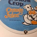 Vintage Snow Crop Sign – Orange Juice Piggly Gas Oil Pump Sign - Image 11