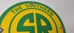 Vintage Southern Railway Sign – Train Rail Porcelain Ticket Station Gas Sign - Image 5