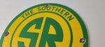 Vintage Southern Railway Sign – Train Rail Porcelain Ticket Station Gas Sign - Image 8