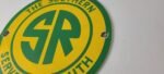 Vintage Southern Railway Sign – Train Rail Porcelain Ticket Station Gas Sign - Image 9