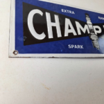 Vintage Spark Plugs Sign – Automotive Garage Shop Gas Pump Plate Sign - Image 6