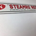 Vintage Spicy Steamro Sign – Red Hot Dog Gas Service Grocery Food Porcelain Sign - Image 13