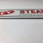 Vintage Spicy Steamro Sign – Red Hot Dog Gas Service Grocery Food Porcelain Sign - Image 10