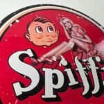 Vintage Spiffy Cola Porcelain Sign – Shop Soda Advertising Gas Pump Service Sign - Image 5