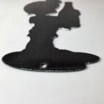 Vintage Squirt Boy Sign – Soda Gas Pump Wall Service Sales Porcelain Sign - Image 9