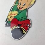 Vintage Squirt Soda Boy Sign – Gas Pump Wall Service Sales Porcelain Sign - Image 14