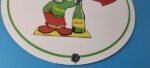 Vintage Squirt Soda Boy Sign – Gas Pump Wall Service Sales Porcelain Sign - Image 7