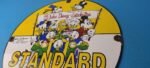 Vintage Standard Gasoline Sign – Gas Oil Pump Plate Porcelain Sign - Image 9