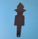 Vintage Standard Gasoline Sign – Porcelain Mens Bathroom Torch Gas Pump Sign - Image 14