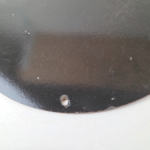 Vintage Standard Oil Sign – Indiana Gasoline Pump Plate Porcelain Sign - Image 8