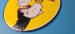 Vintage Star Tobacco Cigarette Sign – Porcelain Popeye Gas Pump Plate Sign - Image 10