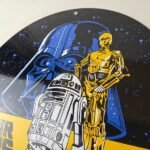 Vintage Star Wars Sign – Darth Vader Advertisement Movie Gas Pump Porcelain Sign - Image 12