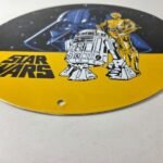 Vintage Star Wars Sign – Darth Vader Advertisement Movie Gas Pump Porcelain Sign - Image 10
