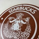 Vintage Starbucks Sign – Coffee Tea Spices Porcelain Beverage Gas Pump Sign - Image 12