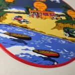 Vintage Super Shell Gasoline Sign – 400 Extra Dry Gas Oil Pump Porcelain Sign - Image 11