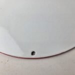 Vintage Super Shell Gasoline Sign – 400 Extra Dry Gas Oil Pump Porcelain Sign - Image 8