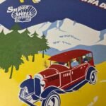 Vintage Super Shell Gasoline Sign – 400 Extra Dry Shell Car Pump Porcelain Sign - Image 4