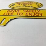 Vintage Syrups and Seltzers License Plate Topper – Sign Ad on Automobile Topper - Image 10
