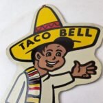 Vintage Taco Bell Sign – Fast Food Diner Gas Pump Porcelain Sign - Image 12