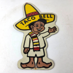 Vintage Taco Bell Sign – Fast Food Diner Gas Pump Porcelain Sign - Image 15