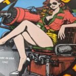 Vintage Texaco Gasoline Gas Pump Sign – Aviation Airplane Porcelain Sign - Image 4