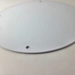 Vintage Texaco Gasoline Sign – Fire Pole Fire Chief Gas Pump Ad Porcelain Sign - Image 9