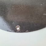 Vintage Texaco Gasoline Sign – Lets Check Gas Attendants Porcelain Pump Sign - Image 8