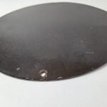 Vintage Texaco Gasoline Sign – Lets Check Gas Attendants Porcelain Pump Sign - Image 9