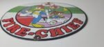 Vintage Texaco Gasoline Sign – Porcelain Woody Fire Chief Gas Station Pump Sign - Image 12