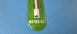 Vintage Texaco Gasoline Sign – Service Gas Pump Ad Sign on Porcelain Thermometer - Image 7