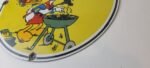 Vintage Texaco Sign – Fan Favorite Cartoon Gasoline Gas Pump Porcelain Sign - Image 11
