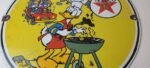 Vintage Texaco Sign – Fan Favorite Cartoon Gasoline Gas Pump Porcelain Sign - Image 5