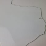 Vintage Texas Shaped Sign – USA Humble Gas Service Station Pump Porcelain Sign - Image 4