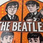 Vintage The Beatles Sign – Rock Band Guitar Album English Gas Porcelain Sign - Image 3