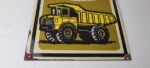 Vintage Tonka Dump Truck Sign – Metal Toy Die Cast Kids Porcelain Gas Pump Sign - Image 7