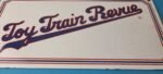 Vintage Toy Train Revue Sign – Railroad Model Trains Porcelain Gas Pump Sign - Image 12